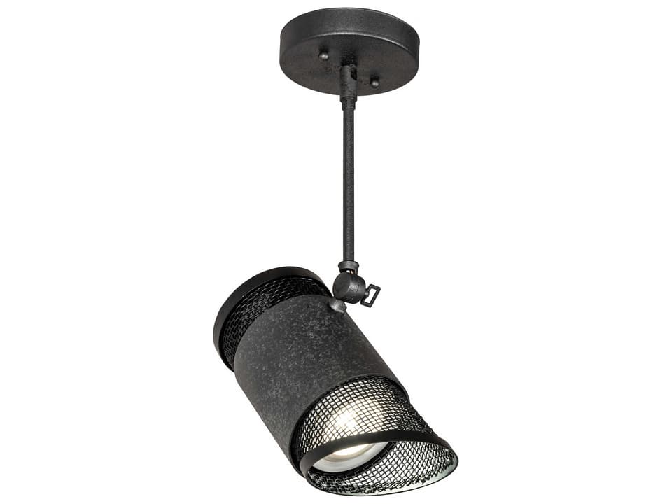 Telluride Magic 1-Light Black Grey Spot Light