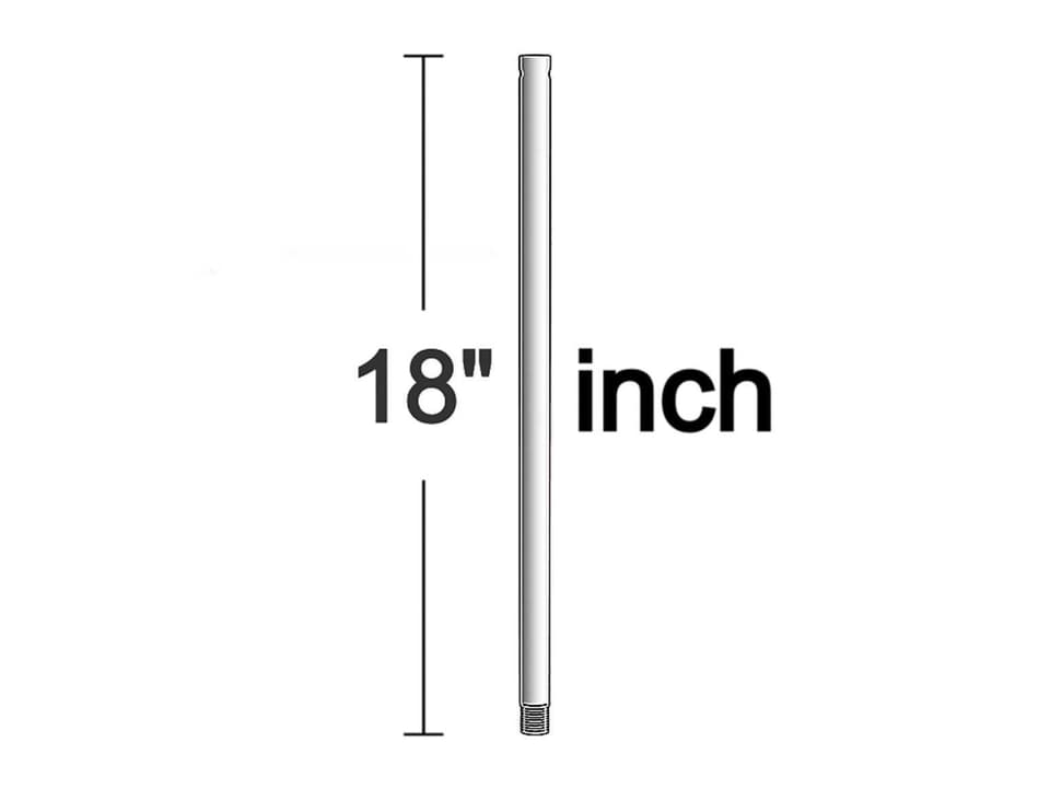 18" Fan Downrod