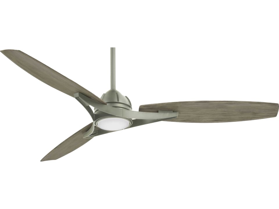 Molino 65-Inch 3-Blade Outdoor Smart LED Ceiling Fan in Burnished Nickel