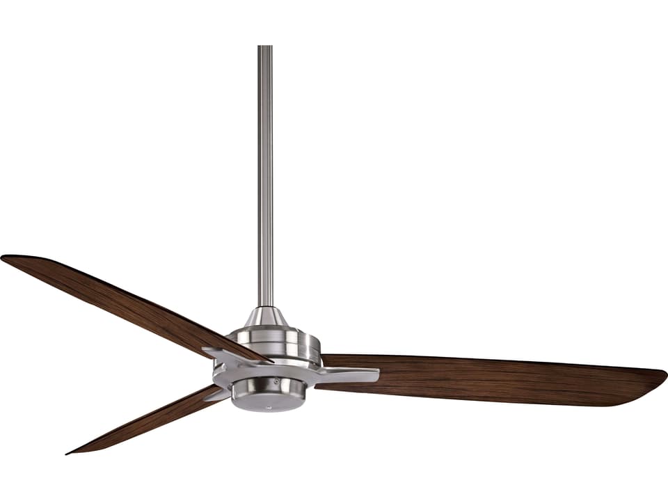 Minka-Aire Rudolph 52-Inch 3-Blade Brushed Nickel Ceiling Fan with