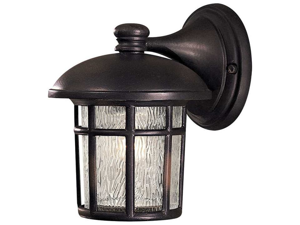 Cranston 1-Light Outdoor Wall Sconce in Heritage Finish