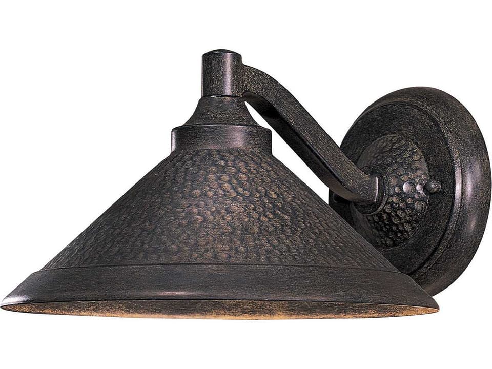 Kirkham 1-Light Outdoor Wall Sconce in Aspen Bronze