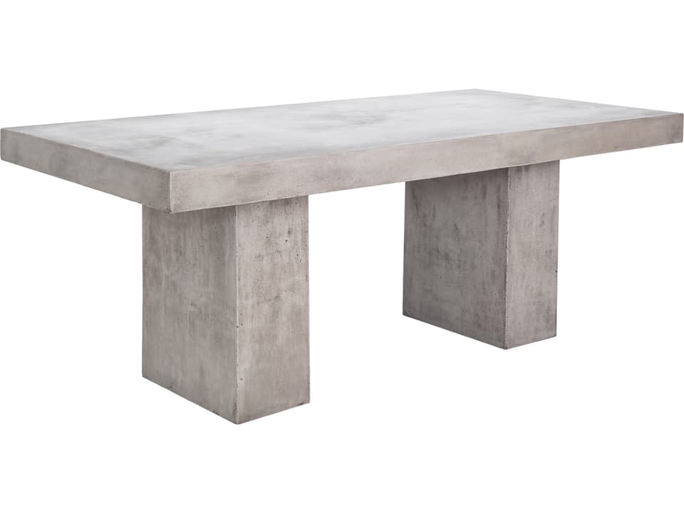 Aurelius Outdoor Dining Table Rectangular Concrete