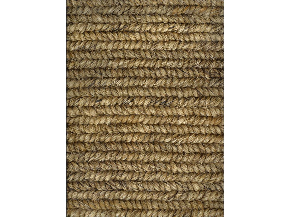 Hand Woven Rectangular Area Rug Mini Binding Weave