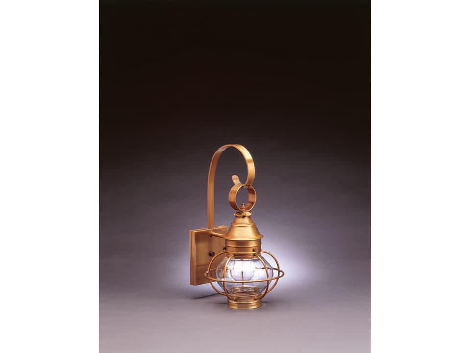 Onion 1-Light Outdoor Wall Lantern