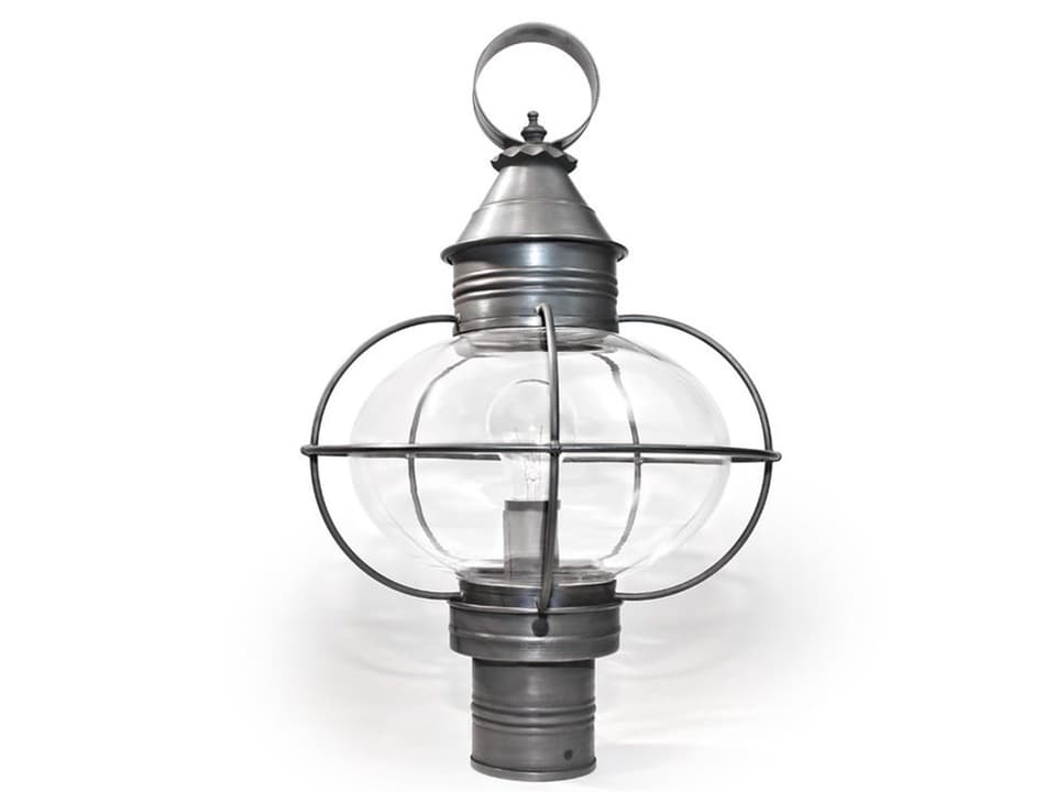 Onion 1 - Light Outdoor Wall Light with Clear Glass