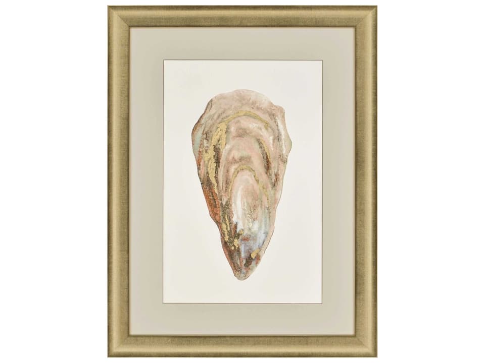 Slice Collection Abstract Geometric Wall Decor in Metallic Silver Finish