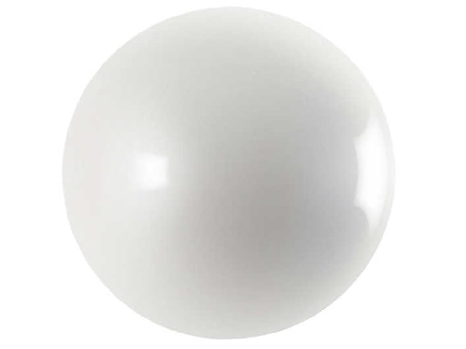 Ball on the Wall Small 3D Wall Art in Pearl White