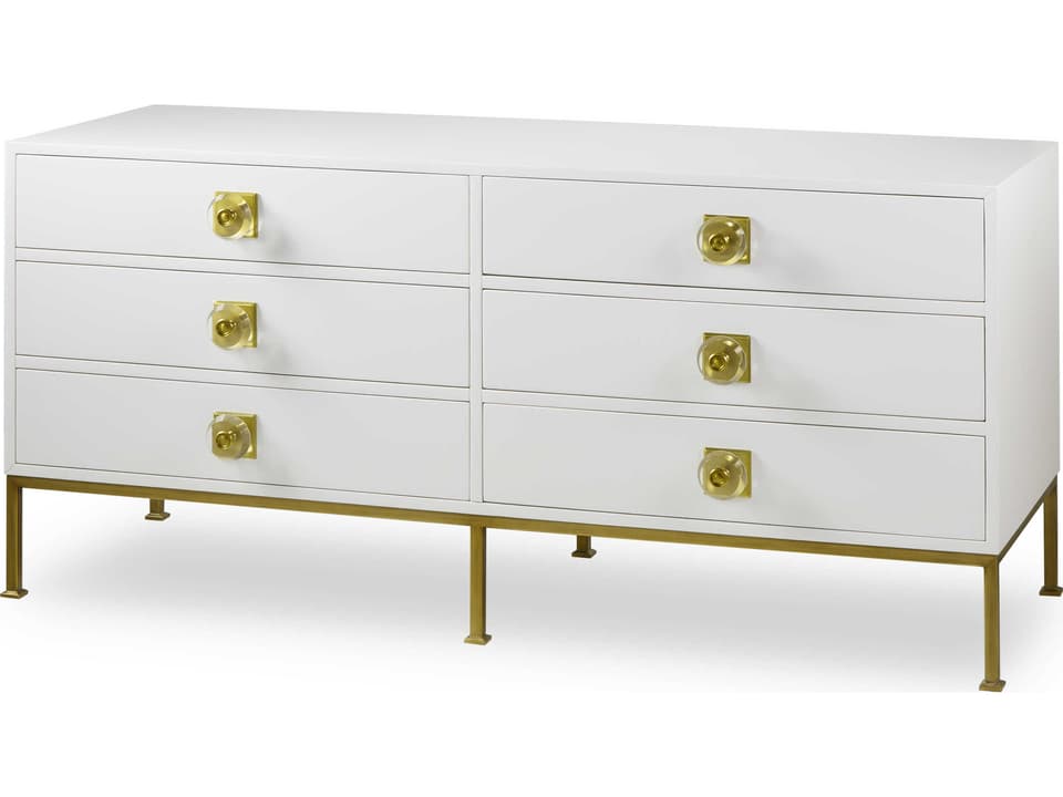 rose gold dress mini Swedish Reeded Dresser