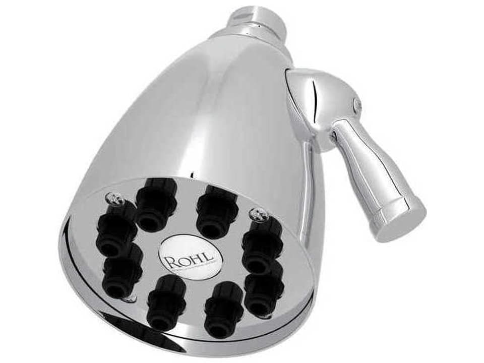 Calliano 4-Inch 8-Jet Multi-Function Showerhead in Polished Chrome