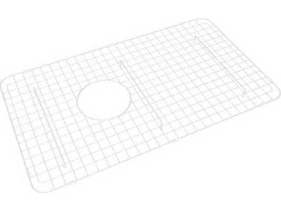 Allia Stainless Steel Kitchen Sink Grid in White