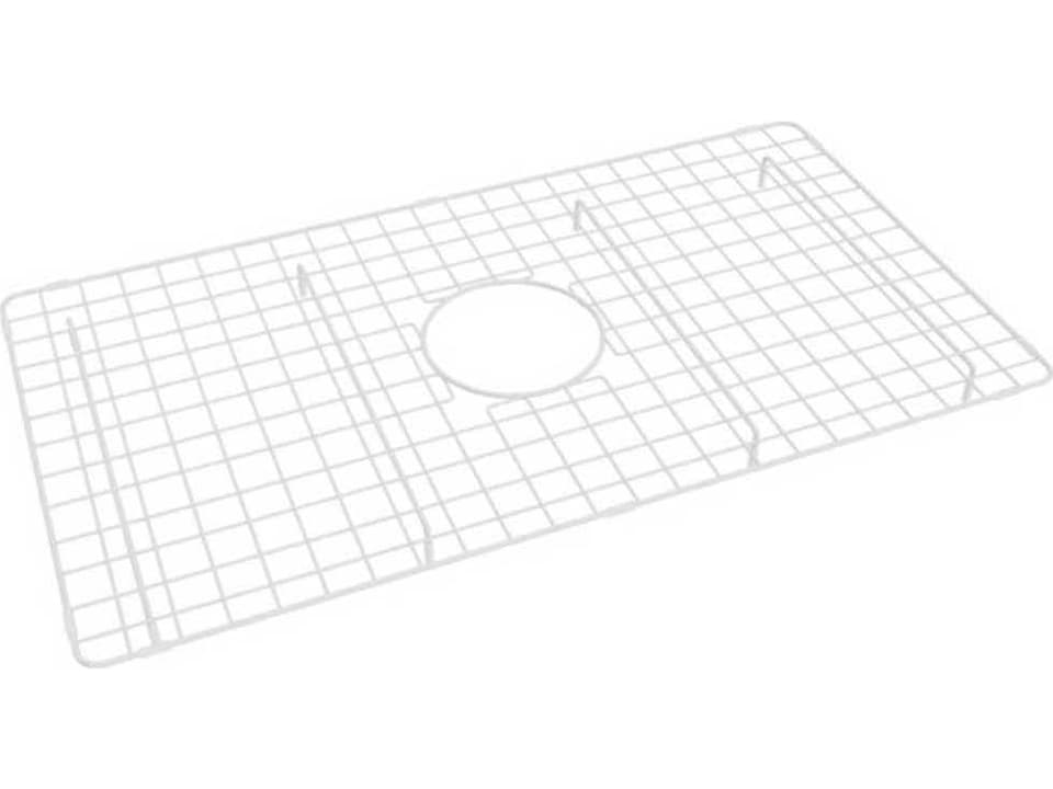 Shaker Stainless Steel Kitchen Sink Grid in White
