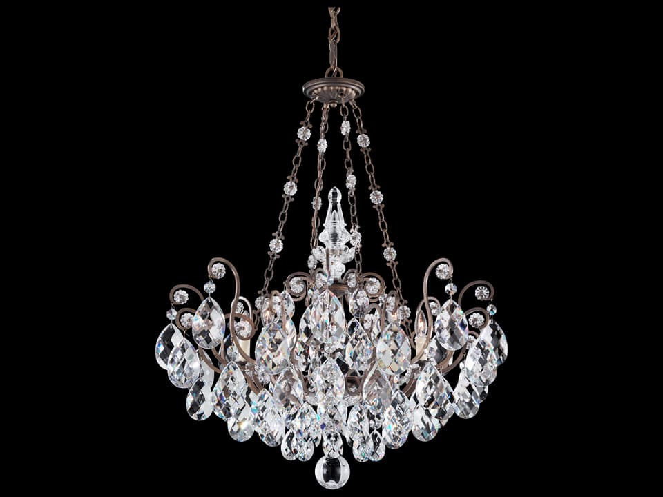 8-Light Renaissance Crystal Chandelier
