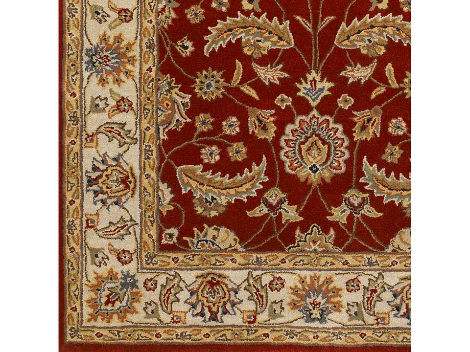 Caesar Collection 18-Inch Hand Tufted Wool Area Rug Sample