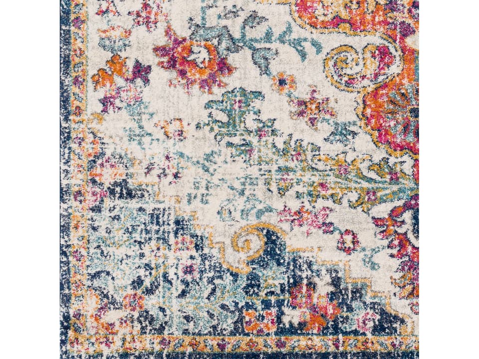 Harput Collection Traditional Machine Woven Area Rug Sample