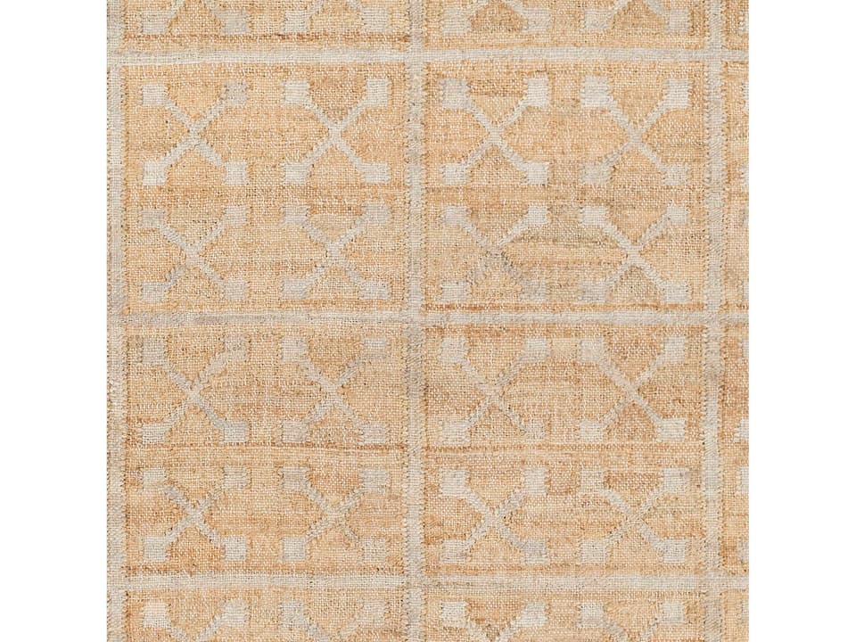 Laural Hand Woven Jute Area Rug with Fringe