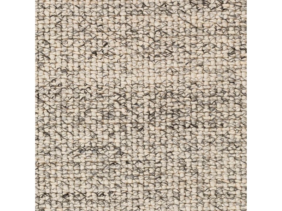 Lucerne Hand Woven Area Rug Sample in Charcoal and Ivory