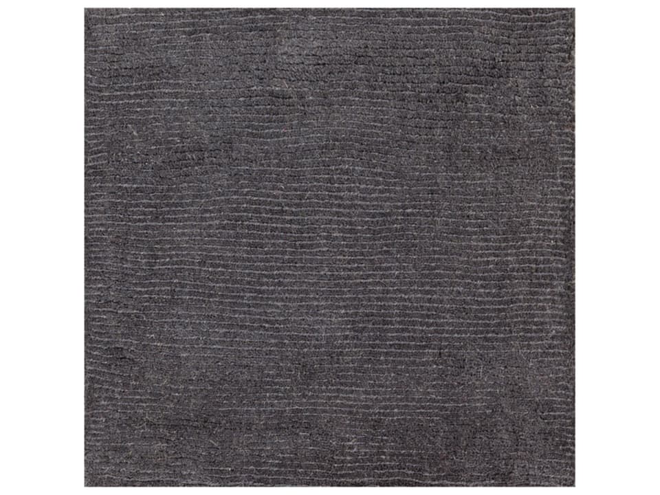 Mystique 100 Percent Wool Hand-Loomed Area Rug in Black