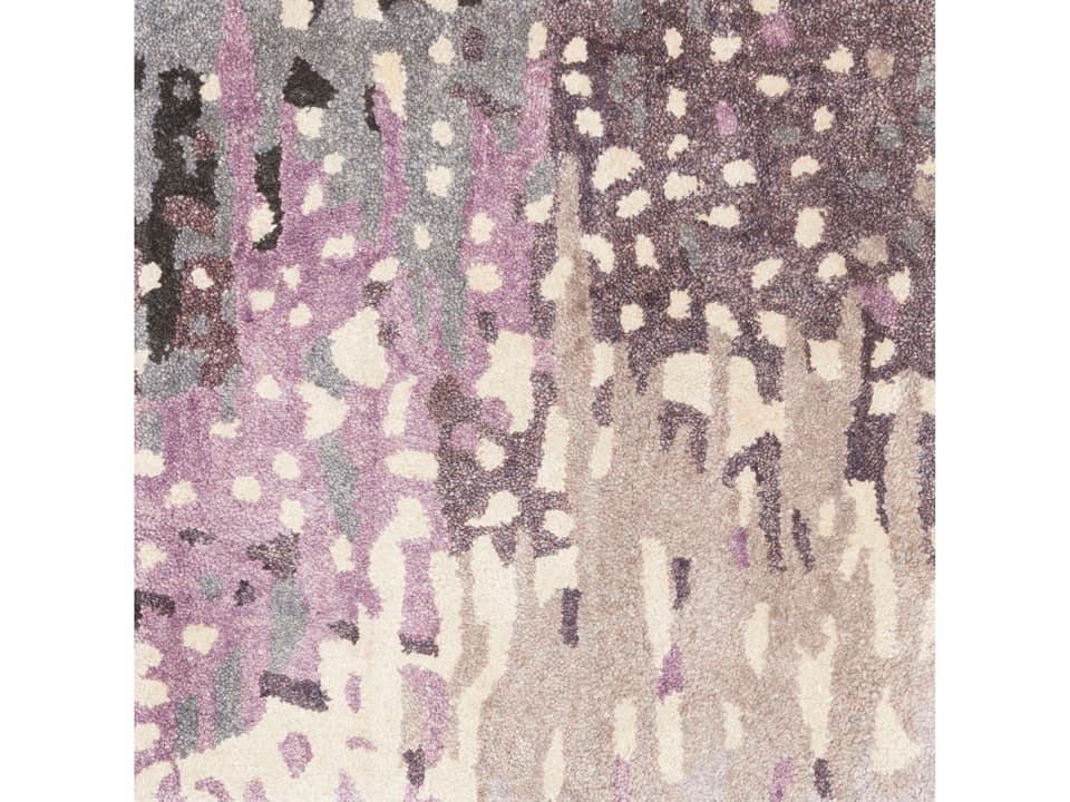 Serenade Abstract Hand Tufted Viscose and Wool Rug Sample