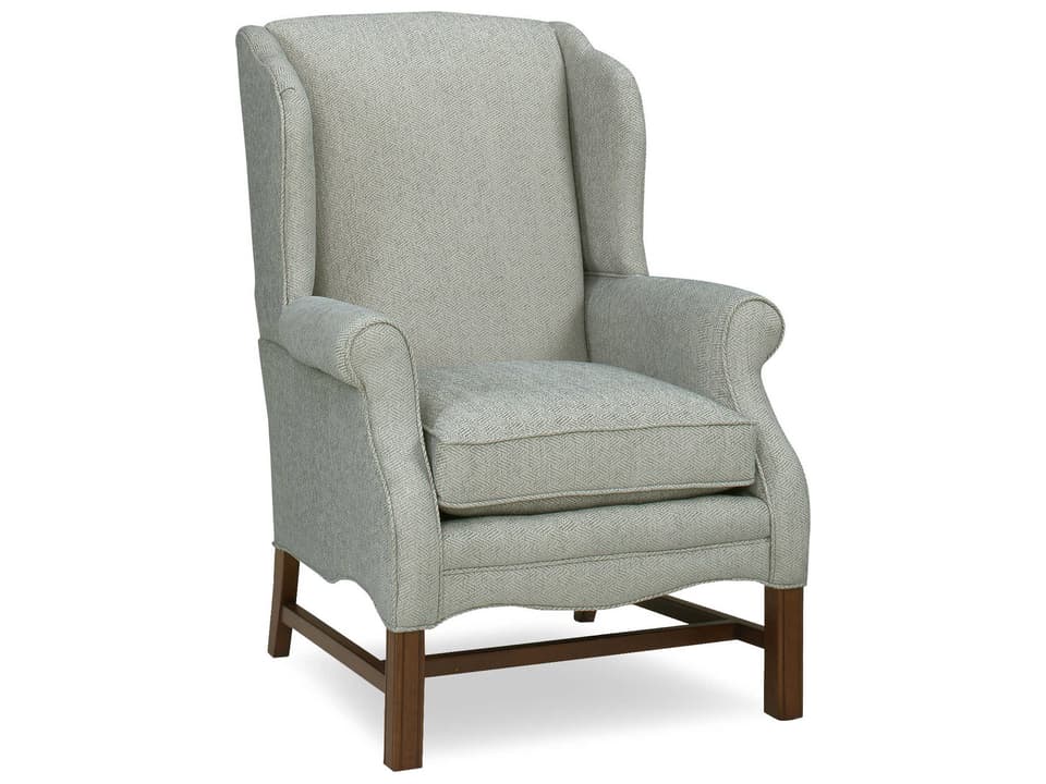 Carmel Traditional Upholstered Fabric Accent Chair