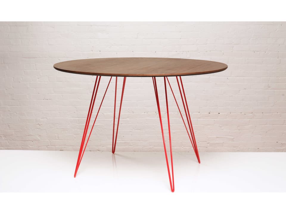 Williams Small Oval Dining Table in Walnut