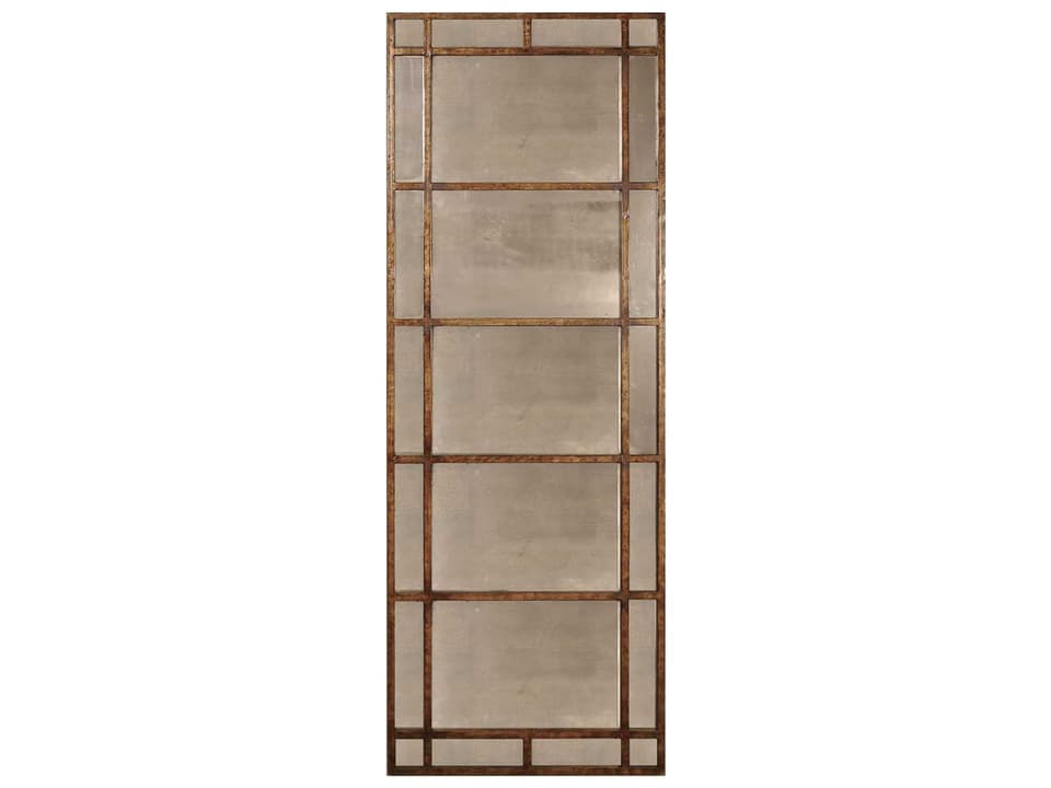 Avidan Rustic Bronze Floor Mirror