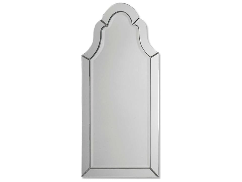 Hovan Arched Frameless Mirror with Beveled Edges