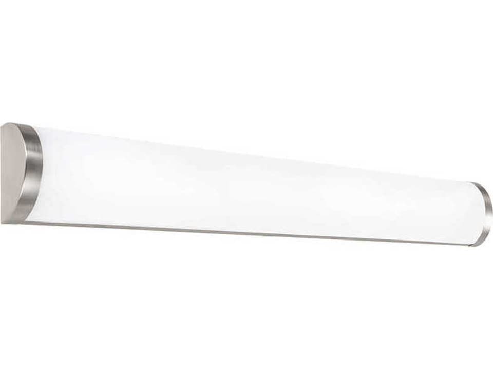 Fuse LED Bathroom Vanity Wall Light in Brushed Nickel