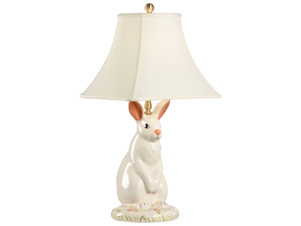 Dignified Rabbit White Buffet Lamp