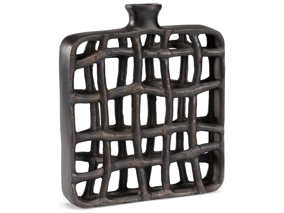Xavier Large Bronze Aluminum Decorative Urn