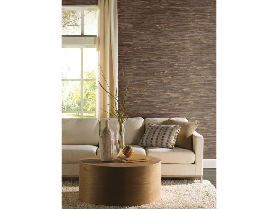 Grasscloth Resource Library Blacks River Grass Wallpaper