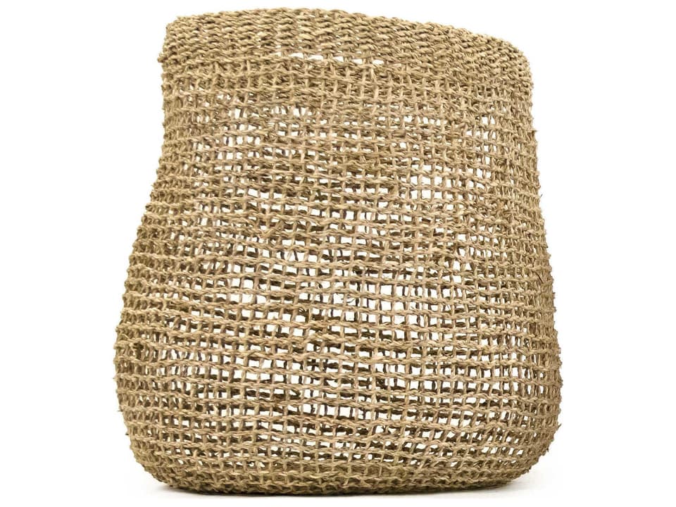Brown 18" Woven Basket
