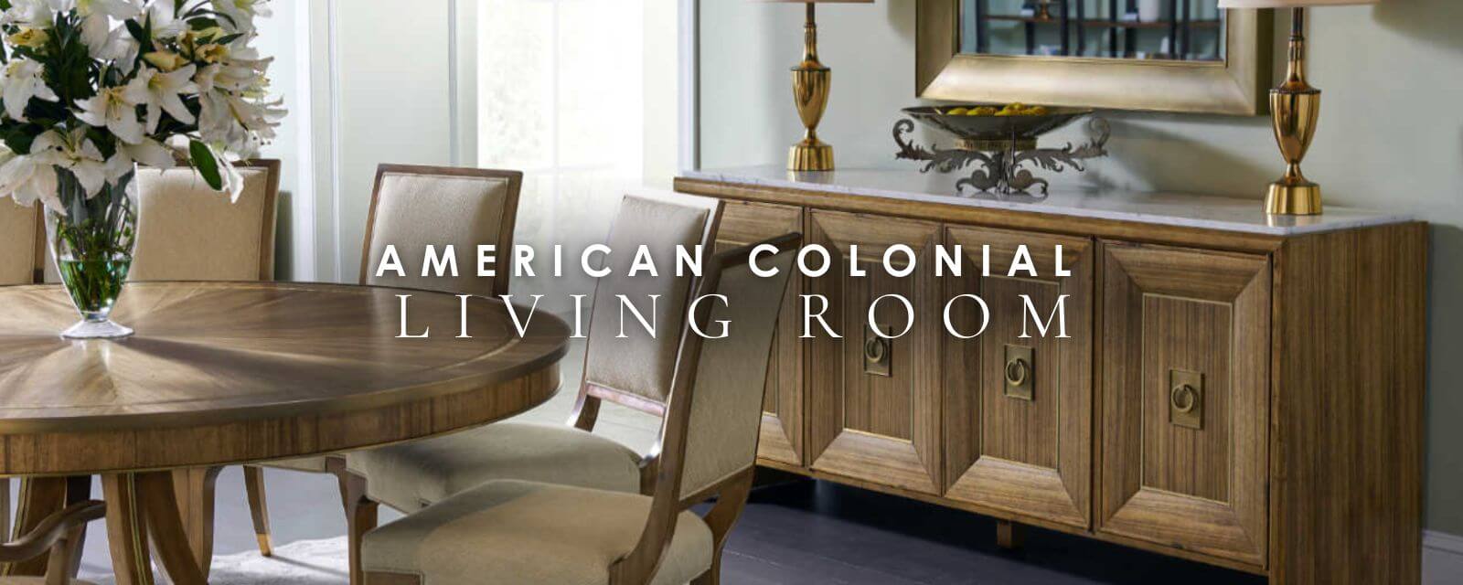 American Colonial | Living Room