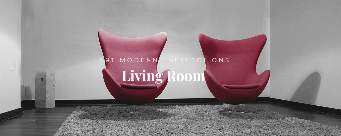 Art Moderne Reflections | Living Room