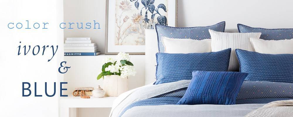 Color Crush: Blue & Ivory