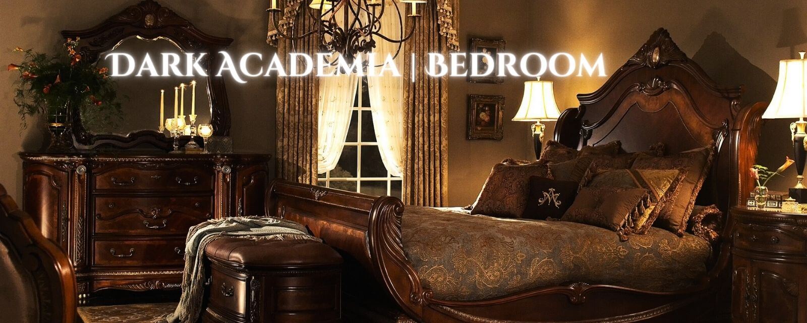 Dark Academia | Bedroom