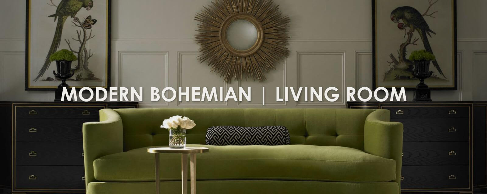 Modern Bohemian | Living Room