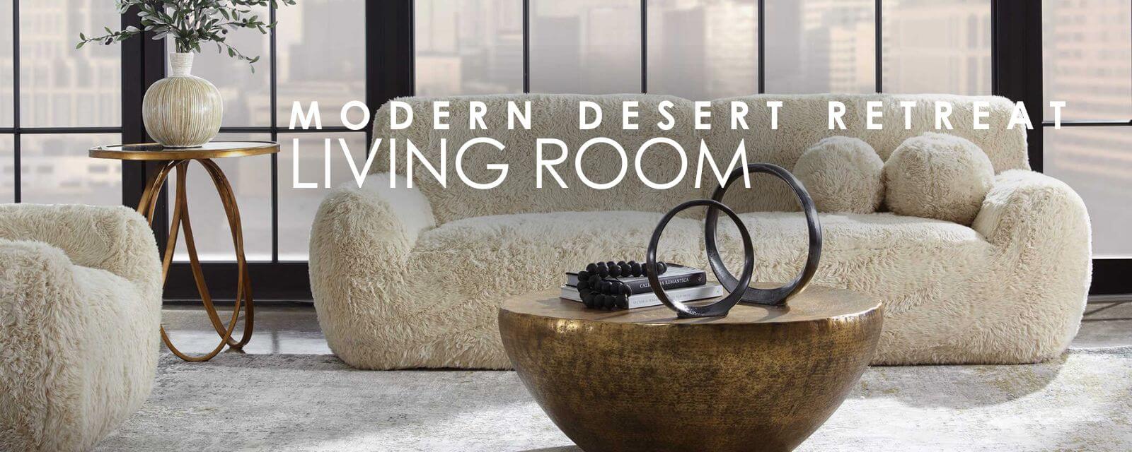 Modern Desert Retreat | Living Room