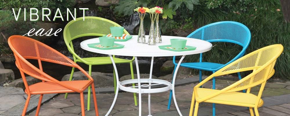 Colorful Outdoor Furniture Eclectic, Colorful Patio Furniture