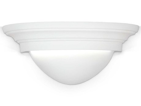 A19 Gran Majorca 2-Light White Wall Sconce