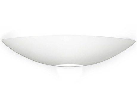 A19 Oahu 2-Light White Wall Sconce