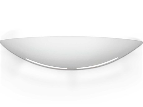 A19 Great Kauai 2-Light White Wall Sconce