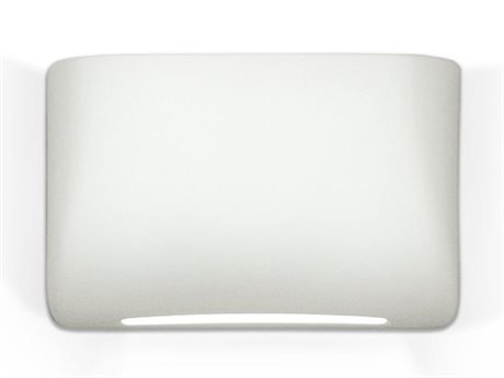 A19 Coronado 1-Light White Wall Sconce