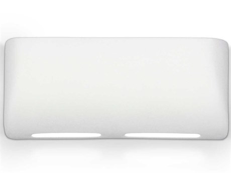 A19 Gran Coronado 2-Light White Wall Sconce