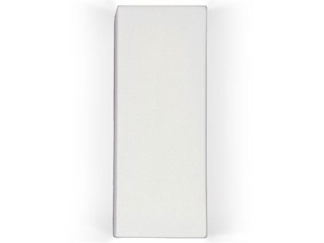 A19 Gran Flores 2-Light White Wall Sconce
