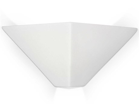 A19 Gran Java 1-Light White Wall Sconce
