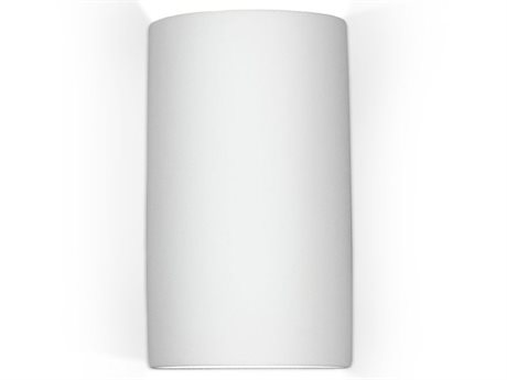 A19 Gran Tenos 2-Light White Wall Sconce