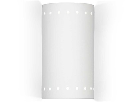 A19 Gran Melos 2-Light White ADA Wall Sconce
