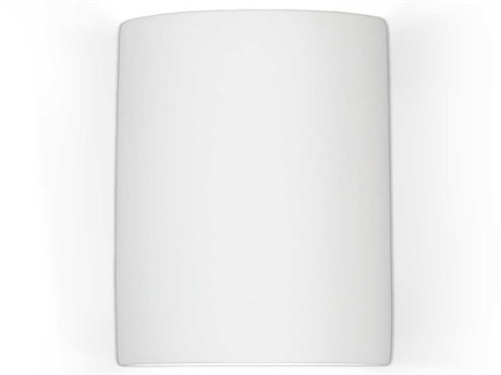 A19 Great Tilos 2-Light White Wall Sconce
