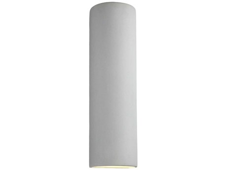 A19 Kos 2-Light White Wall Sconce